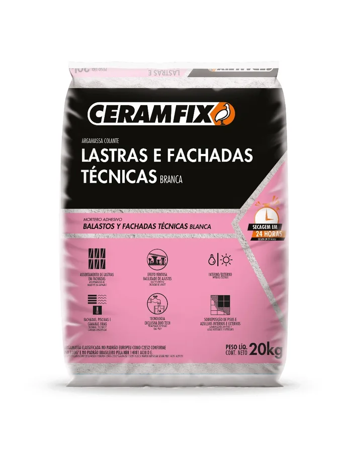 Argamassa especial para assentamento de pedras